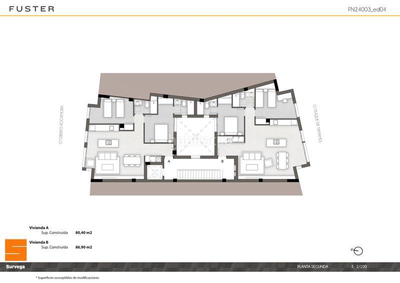 Foto 7e9e8a8d-dd73-4715-ae5b-a8dbd8503e9b. Flat 86m<sup>2</sup> in calle obispo rocamora 42 in Orihuela ciudad Orihuela