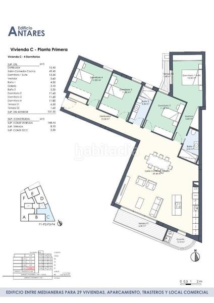 Foto 604beb44-5c2b-4e2f-83a0-9c4ab9bc5007. Appartamento 154m<sup>2</sup> in calle obispo rocamora 63 in Orihuela ciudad Orihuela