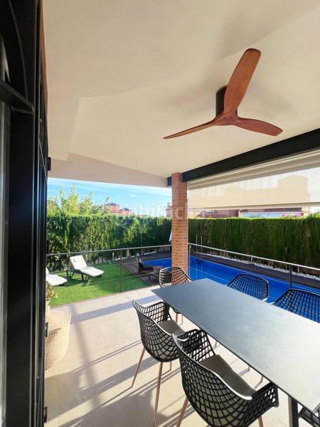 Foto f32d3c47-0c96-4923-a4fa-e8a0411de98d. Chalet with heating pool in Jubalcoi Elche / Elx
