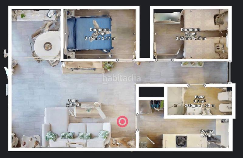 Foto b2fb77e9-ff2b-4a87-8abe-4b58d1f39354. Apartamento  reformado con impresionantes vistas al mar en Benidorm
