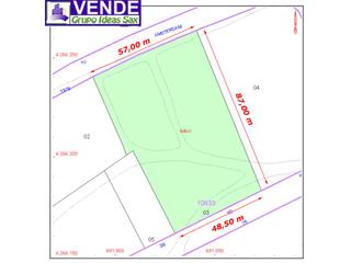 Solar industrial  Industrial el castillo. Terreno industrial en venta en sax