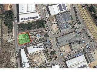 Solar industrial  Industrial el castillo. Terreno industrial en venta en sax