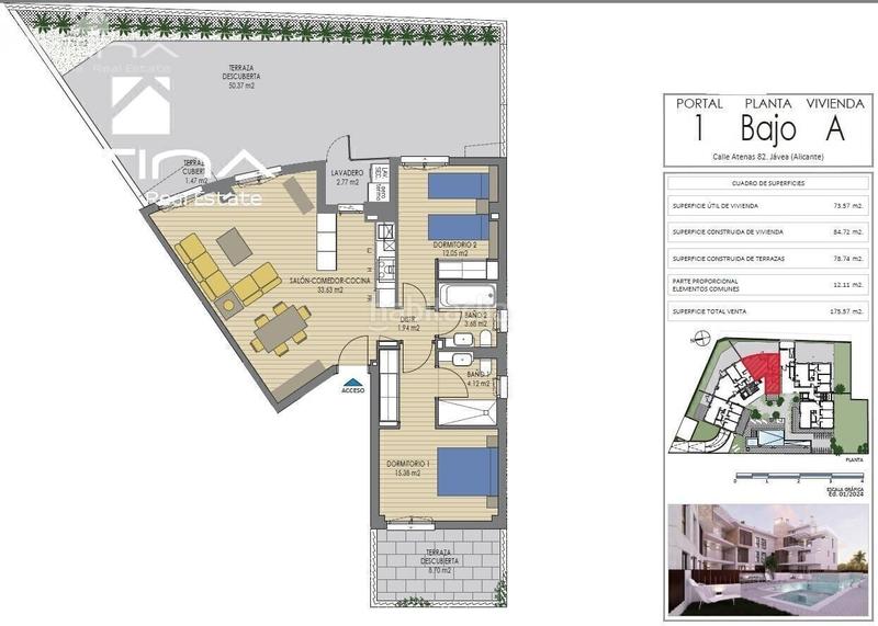 Foto 793a8568-5f21-457b-86dd-d6fee8f1a522. Erdgeschoss mit heizung parking pool in Montañar-El Arenal Xàbia