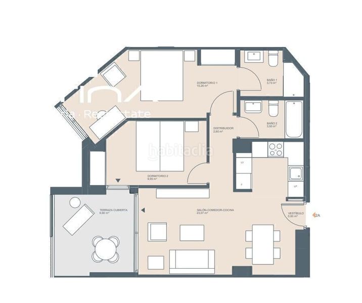 Foto 3b924c14-bbee-452f-8494-53fd658070c5. Apartament amb aparcament piscina a Centro Ciudad Xàbia