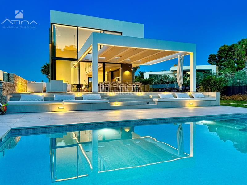 Foto 5343dc04-c413-4d75-ac76-26e9c1b0ee8a. Chalet avec chauffage parking piscine dans Montañar-El Arenal Xàbia