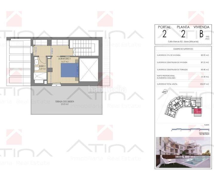 Foto 98d425e4-2a0a-4c37-951a-95b1f1b67364. Apartment with heating parking pool in Montañar-El Arenal Xàbia