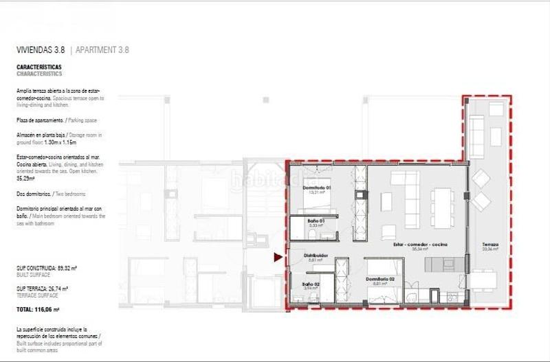 Foto 8bdd3cdd-e36c-4208-85b1-211e5583ab61. Apartament amb aparcament piscina a Oliva playa Oliva