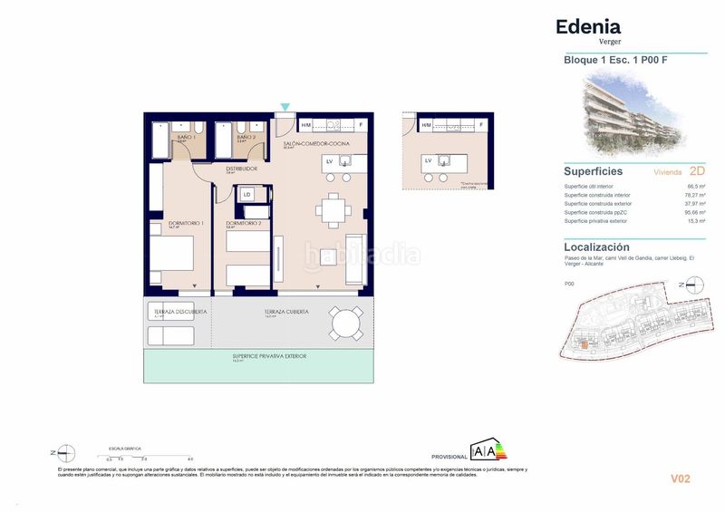 Foto b9d6413a-76a3-4744-84c9-a11a8c136e73. Planta baixa amb aparcament piscina a Verger (el)