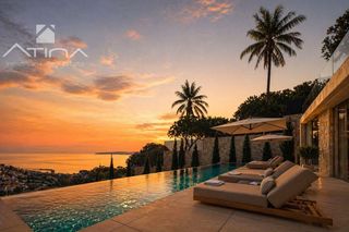 Chalet in Puerto. Exclusiva villa de lujo en la corona, jávea, con vistas al mar y
