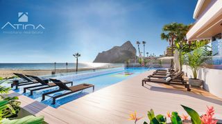Apartament a Zona Levante - Playa Fossa. Azure icons calpe  apartamentos de lujo frente al mar en la únic