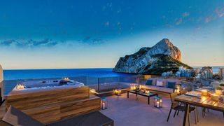 Àtic a Zona Levante - Playa Fossa. Azure icons calpe  apartamentos de lujo frente al mar en la únic