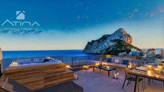 Àtic a Zona Levante - Playa Fossa. Único ático de lujo con jacuzzi privado en calpe  azure icons