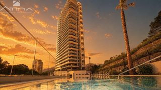 Apartamento en Via Parque. Apartamentos de lujo de obra nueva en benidorm con entrega inmed