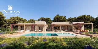 Chalet à Centro Ciudad. Villa posidonia estilo ibicenco, 4 dormitorios y vistas al mar