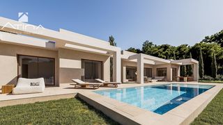 Xalet a Centro Ciudad. Villa gemini, elegancia mediterránea en monte olimpo, jávea