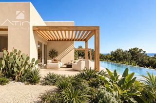 Xalet  Calle calle maia. Villa de obra nueva en venta en dénia, la marquesa, con piscina
