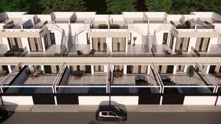 Maison jumelée  Av. juan pablo ii. Vivienda de obra nueva con piscina privada, sãtano y solãrium â