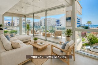 Etagenwohnung in Avinguda del salatar 9. Grand appartement neuf haut standing avec terrasse et vue mer à