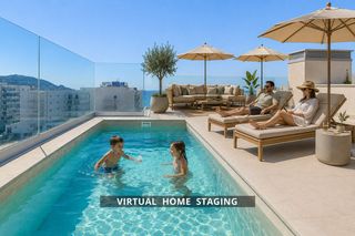 Attique à Avinguda del salatar 9. Magnifique attique neuf haut standing avec piscine privée et vue