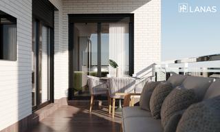 Appartement à Calle reina fabiola de bélgica 8. Edificio manchester, promoción de obra nueva en la zona norte.