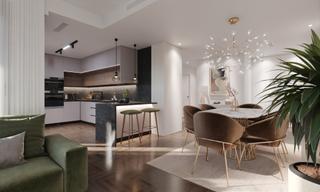 Pis en Juan de Borbn. Edificio canterbury, promocin de obra nueva en la zona norte.