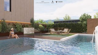 Casa adossada  Calle calle notario josé moñino gómez. Residencial alara  chalets adosados de obra nueva en guadalupe