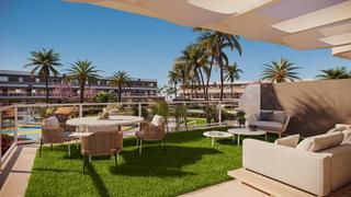 Rez-de-chaussée à Monforte del Cid. Preciosos apartamentos de 3 dormitorios con terraza y jardin con