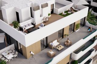 Àtic a Norte. Aticos con solarium obra nueva 2 y 3 dorm 2 baños con piscina y