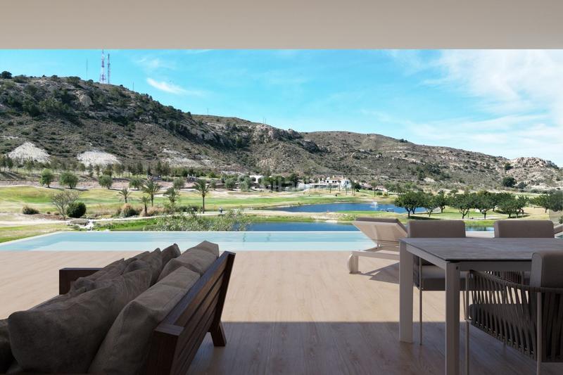 Foto d1ff71d0-7e9d-442d-a1d0-18e6374db066. Chalet glamurosa villa de lujo con piscina y garajesotano privados en ubicacion privilegiada campo de golf en Monforte del Cid