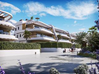 Appartement à Balcón de Finestrat-Terra Marina. Ático de lujo de 2 dorm y 2 baños con domotica en urb con piscin