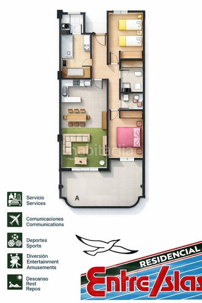 Foto b9fc64df-2c9a-483d-a0ff-1911786b0bd5. Apartament amb aparcament a Los Arenales del Sol Elche / Elx