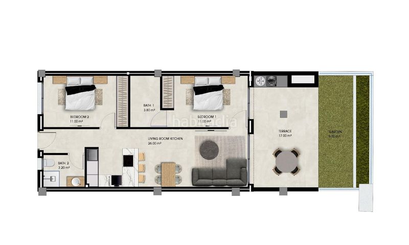 Foto e582c235-50f0-479e-93b8-1a5a5198161a. Apartament amb calefacció aparcament piscina a La Marina Elche / Elx