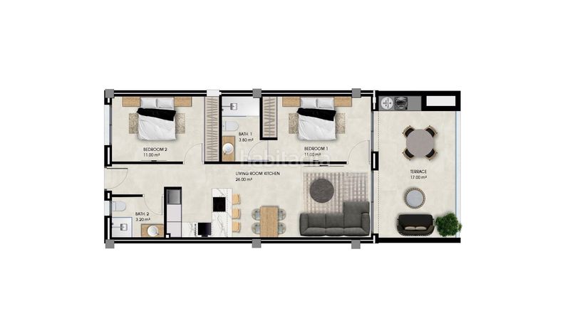 Foto 51fcafa0-7632-441f-9795-addab4b7c95e. Apartament amb calefacció aparcament piscina a La Marina Elche / Elx