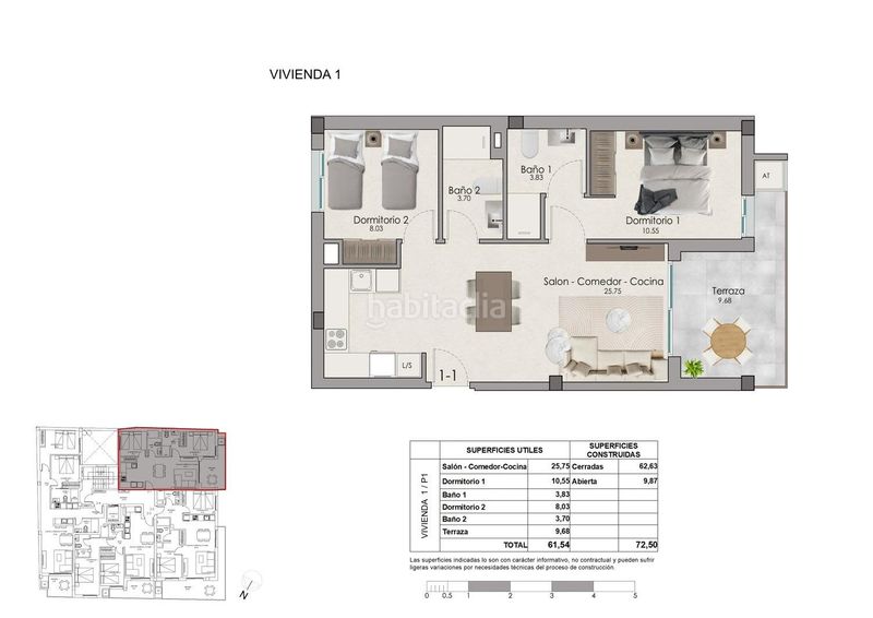Foto 56cc5ebc-30f4-471d-b0a2-748661599515. Apartament amb piscina a Norte Santa Pola