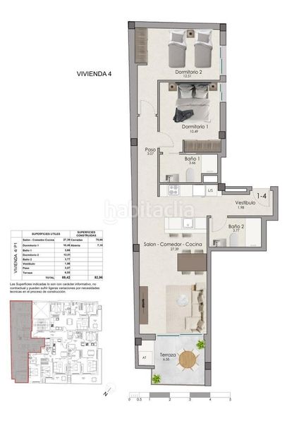 Foto b67f2e7d-eaef-494c-81e3-e3a9c5b733d5. Apartament amb piscina a Norte Santa Pola
