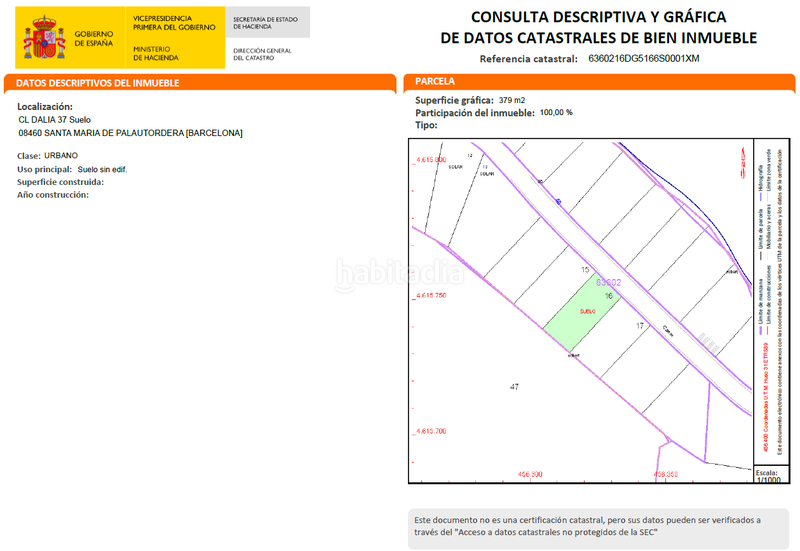 Foto 63d3612e-6ef7-41d4-ac77-3ec06bc5be96. Wohngrundstück in dalia in Santa Maria de Palautordera