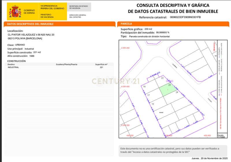 Foto a27ff807-f8d0-4361-92d1-9ea07d278a78. Locale commerciale in carrer del pintor velázquez in Polinyà