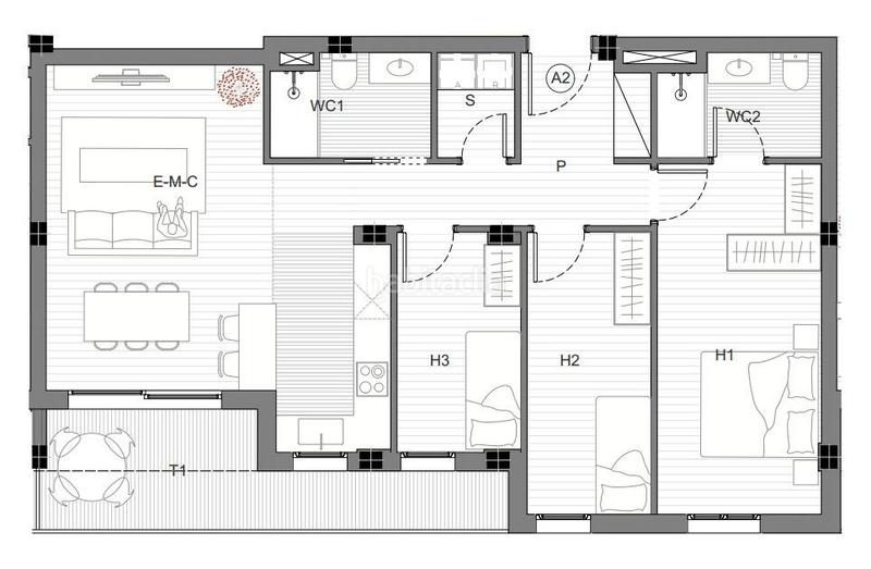 Foto 5d82fe30-b95b-41d0-85d4-c86ce0b5ef45. Etagenwohnung mit heizung in Llevant Igualada