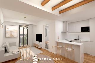 Piso en Centre Vila. Piso de 3 habitaciones en edificio rehabilitado en el centro de