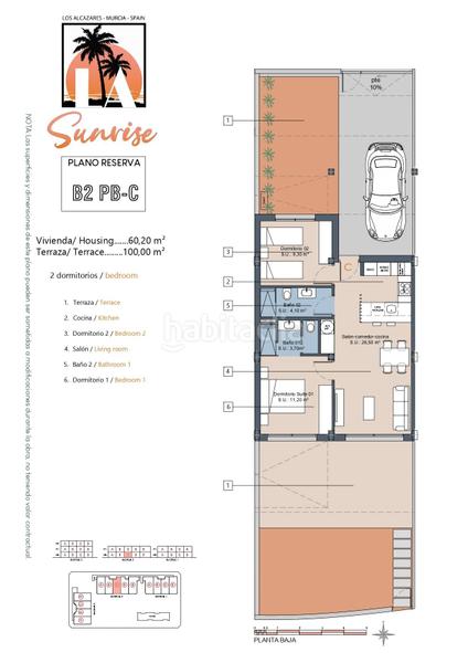 Foto 83aa0a19-214d-497a-94ee-dcb67890d676. Appartement avec parking piscine dans Las Lomas de Rame-Bahía Bella Alcázares (Los)