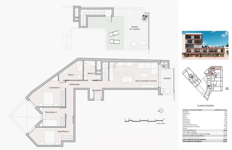 Foto f27d4b3c-3e98-431b-8d49-19cd0b6140ec. Appartement avec piscine dans Centro Sant Vicent del Raspeig