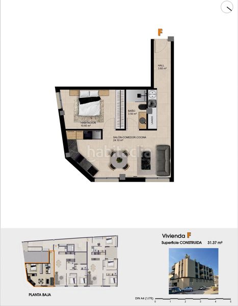 Foto 3caba8db-b2c6-4f5e-a666-faa7f723259f. Piso edificio de 9 viviendas de obra nueva en Catral