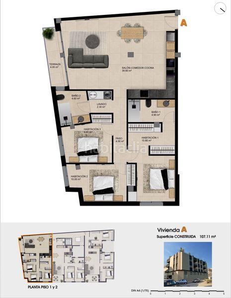 Foto 8360ba7d-8b55-4261-962d-4ab772b11457. Piso edificio de 9 viviendas de obra nueva en Catral