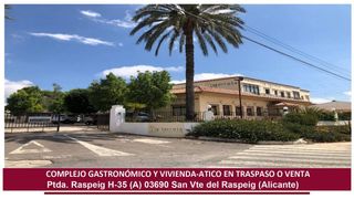 Locale commerciale in Norte. A la venta la terreta el mitico mesón de san vicente del raspeig