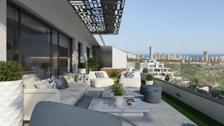 Appartement à El Secanet-Hacienda del Sol. Se vende obra nueva en construcion finestrat con vistas al mar s