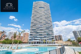 Lloguer Apartament a Playa Poniente. Alquiler de temporada en exclusivo residencial benidorm beach, e