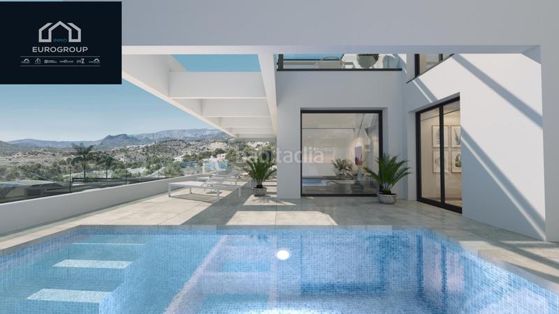 Foto 1ecea189-0902-4ae3-82fb-d892bd01dcfb. Chalet con riscaldamento parcheggio piscina in Finestrat pueblo Finestrat