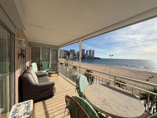 Pis a Playa Levante. Acogedor piso con 3 dormitorios y terraza grande con vistas incr