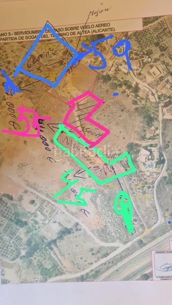 Foto 533cba2a-2891-40af-b859-5193c627fe60. Rural plot in Altea la vella Altea