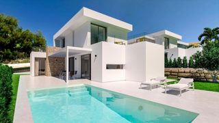 Casa en Golf Bah�a. Villa moderna en sierra cortina con vistas espectaculares